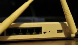 Network Router Ethernet Port