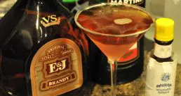 A Brandy Manhattan Cocktail