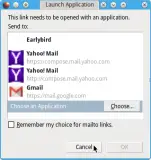 choose mailto link application in firefox