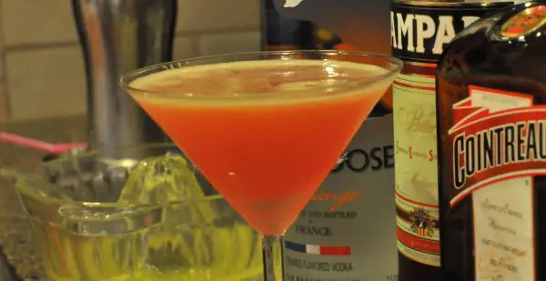 Rosetta Martini Cocktail
