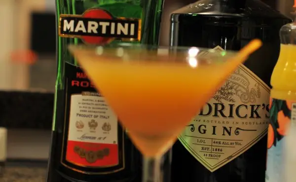 Sweet Bronx Martini Cocktail